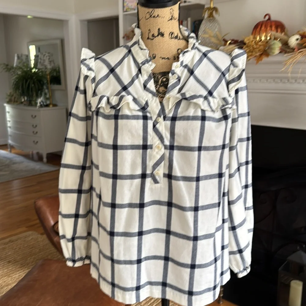 J. Crew Plaid Flannel